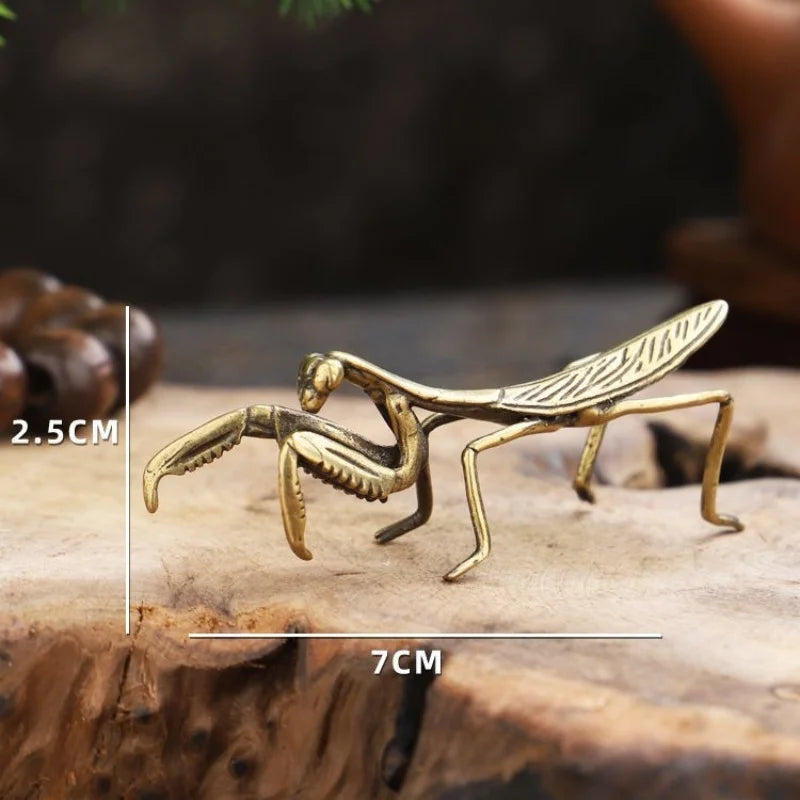 Escultura Louva-a-Deus da sorte
