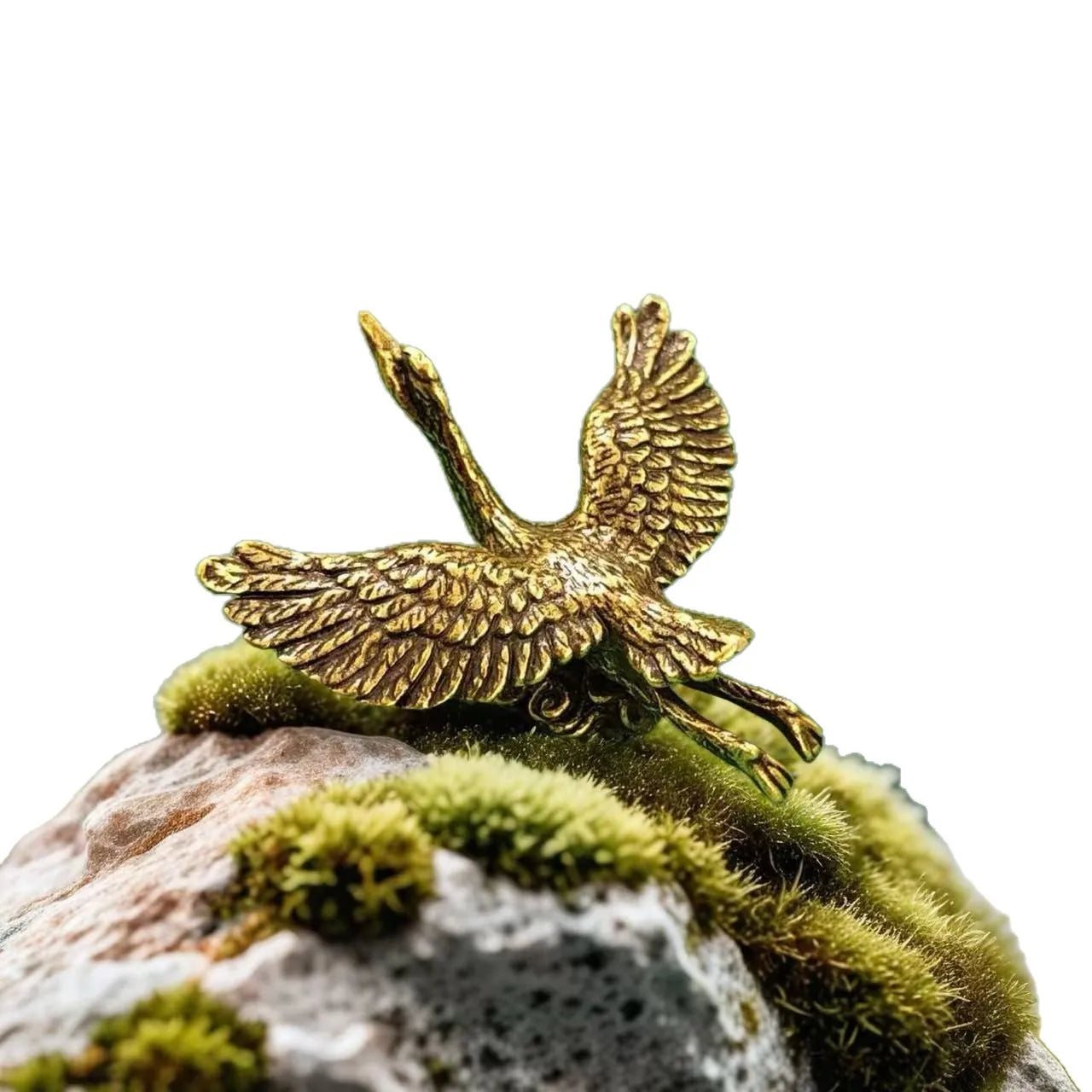 Escultura Grou em Voo